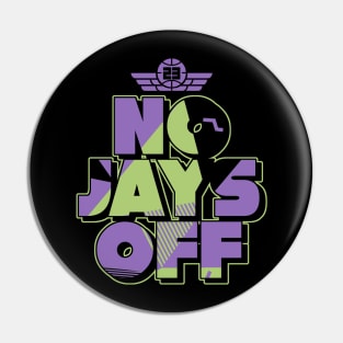 Jay All Day Canyon Purple Pin