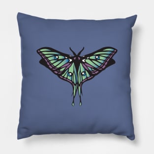 Lunar Moth Pillow