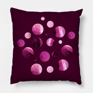 Texture circles Pillow