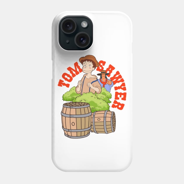 The adventures of Tom Sawyer Phone Case by ArtMofid