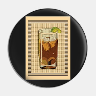 Rum and Soda Pin