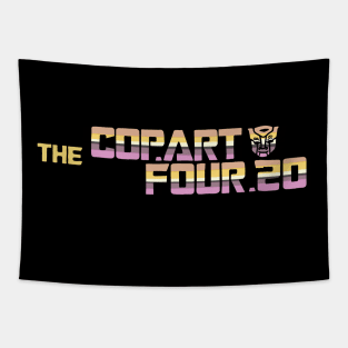 CopArt420 Transformers Inspired Logo Tapestry