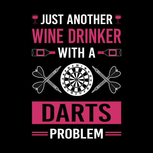 Wine Drinker Darts by Good Day