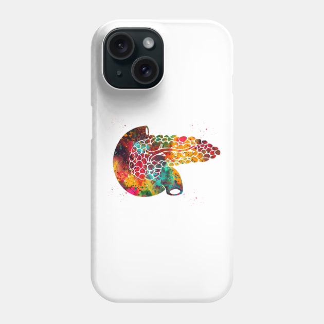 Pancreas Phone Case by erzebeth