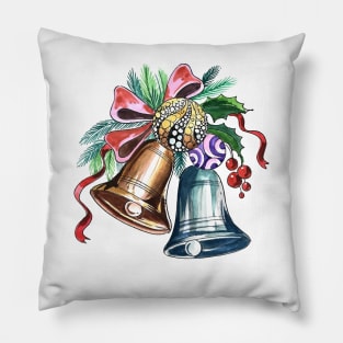 Christmas Bell Decorative Pillow