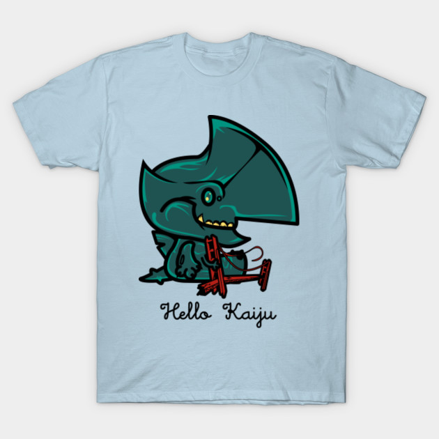 Discover Hello Kaiju - Pacific Rim - T-Shirt