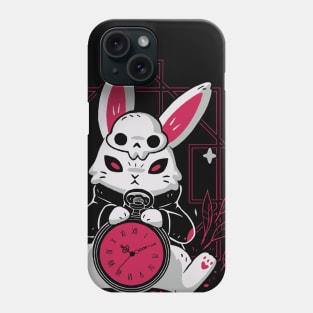 Metal White Rabbit Phone Case