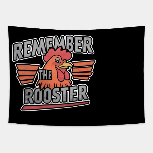 Christian Boldness T-Shirt - Remember the Rooster, Peter's Denial of Jesus Tee Tapestry by Reformed Fire