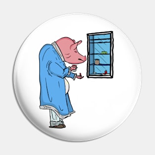 Morning Pig Pin