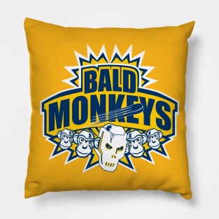 Bald Monkeys Pillow