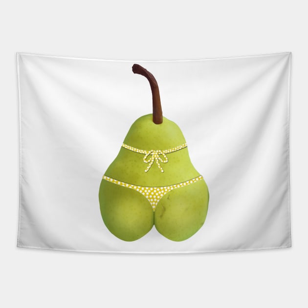 Pear Shaped Tapestry by TTLOVE