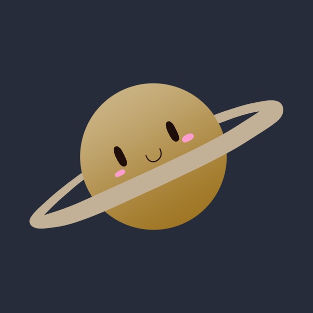 Cute Saturn by SaganPie