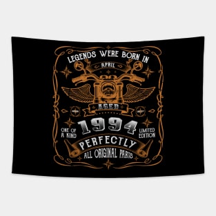 Legends Born In April 1994 27th Birthday Gift Tapestry