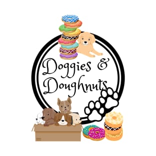 Doggies & Doughnuts Dogs & Dessert T-Shirt