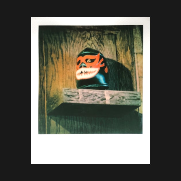 Mil Mascaras Mask Polaroid by michaelporter98