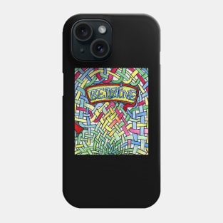 Beltaine with Knotwork Background Phone Case