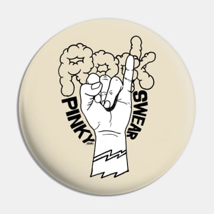 Pinky Finger rock Pin