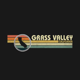 Grass Valley California vintage 1980s style T-Shirt
