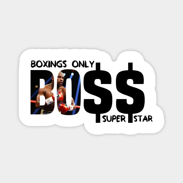 Floyd Mayweather Boxings Only Superstar Magnet by FirstTees