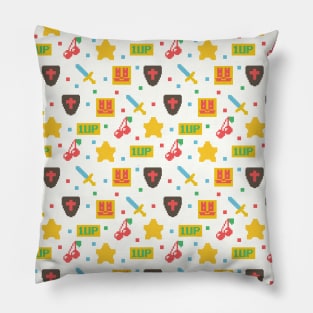 Video Game 8-BIT Pattern Pillow