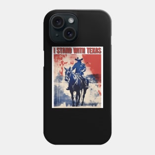 I stand with texas Phone Case