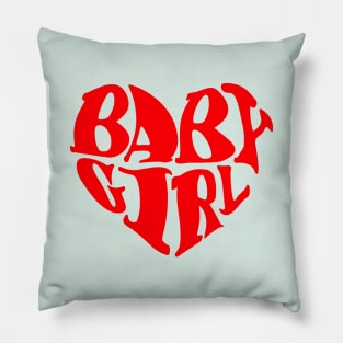 Baby Girl Pillow