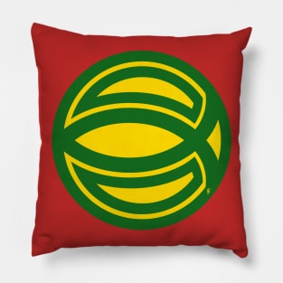 Golden Age Green Ichthys Pillow