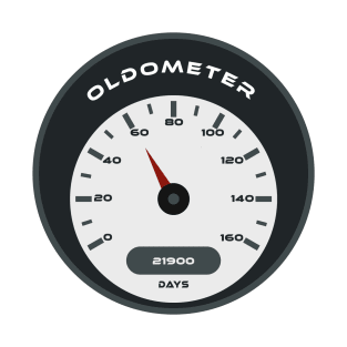 60th birthday oldometer T-Shirt