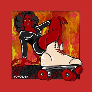 She Devil on Wheels T-Shirt