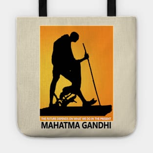 Mahatma Gandhi Father of the Nation Tote