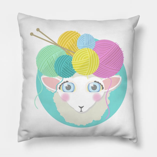 Sheepish Pillow by rickyk