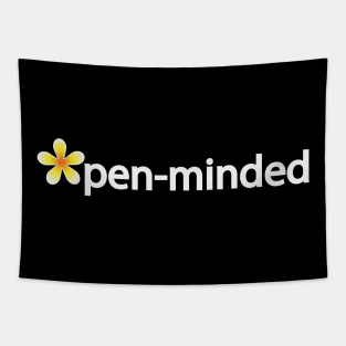 Open-minded artistic design Tapestry