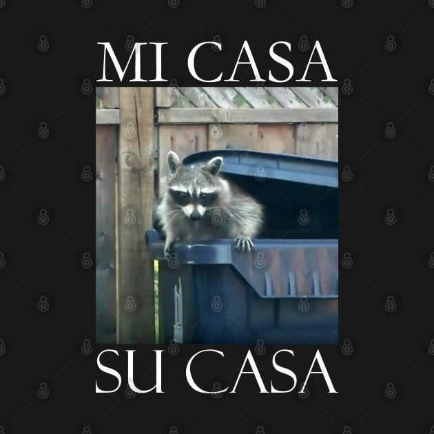 Mi Casa Raccoon by giovanniiiii