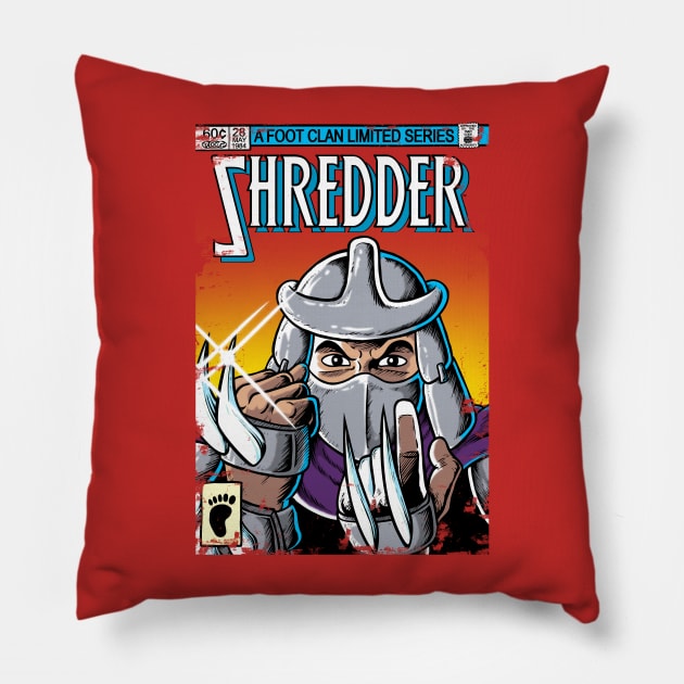 Shredder Pillow by Barbadifuoco