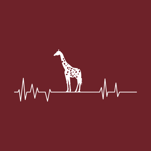 Giraffe heartbeat lover,Giraffe animal in wildlife by mezy