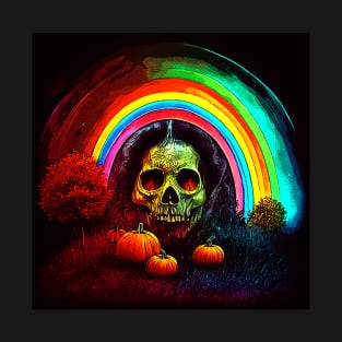 Halloween Rainbow Of Evil T-Shirt