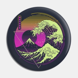 Glitch Wave Pin