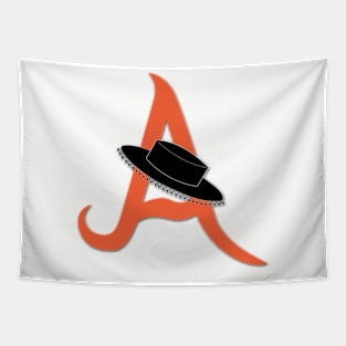 Short-lived Anaheim Amigos Baseball Tapestry