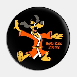 Hong Kong Phooey  Cartoon Super Guy Pin