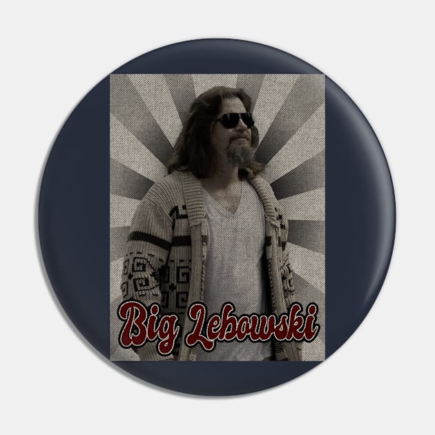 Vintage Classic Big Lebowski Pin by StickMen