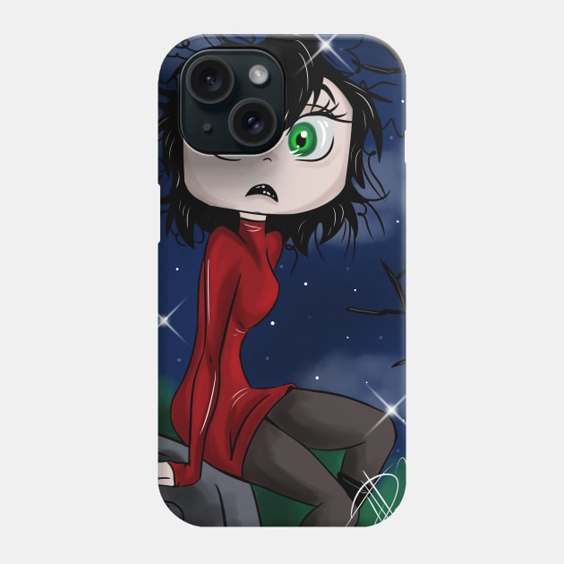 Gothic Vampire Girl Phone Case by OCDVampire