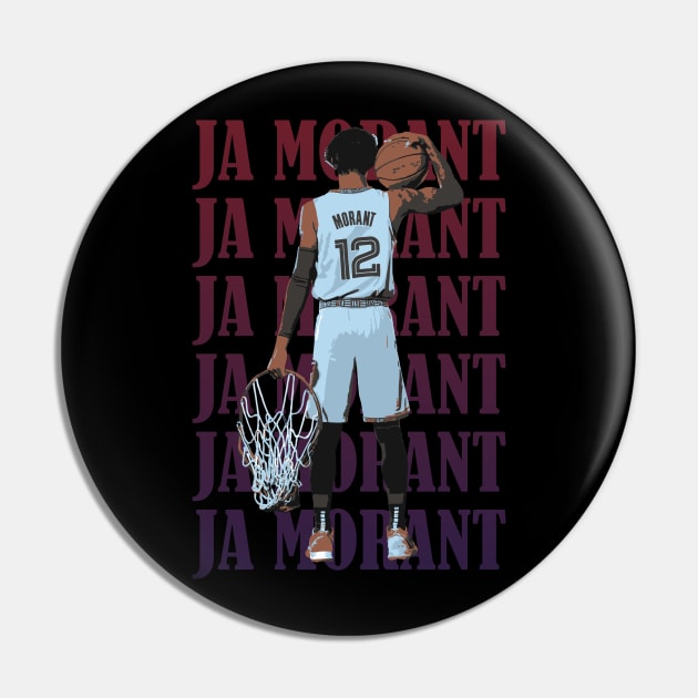 Ja Morant Pin by CoconutSportsCo