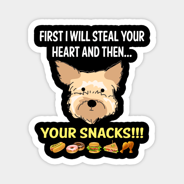 Steal Heart Yorkshire Terrier 51 Magnet by blakelan128