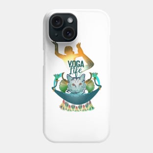 yoga life Phone Case