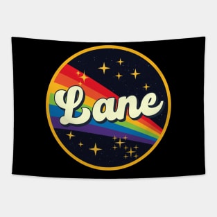 Lane // Rainbow In Space Vintage Style Tapestry