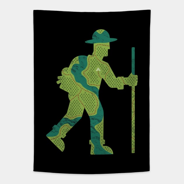 The Outdoorsman Tapestry by csweiler