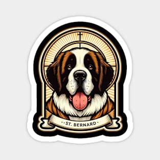 Saint Bernard Magnet