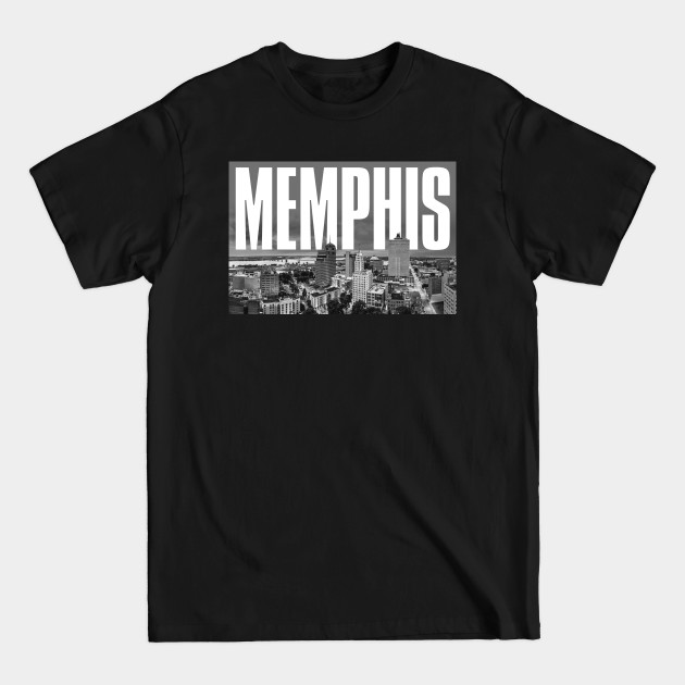 Disover Memphis Cityscape - Memphis - T-Shirt