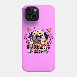 Pugtastic Love Phone Case