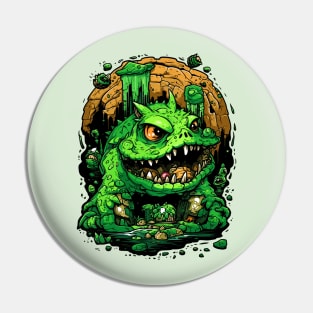 Enchanted Goblincore Beast - Fantasy Pin